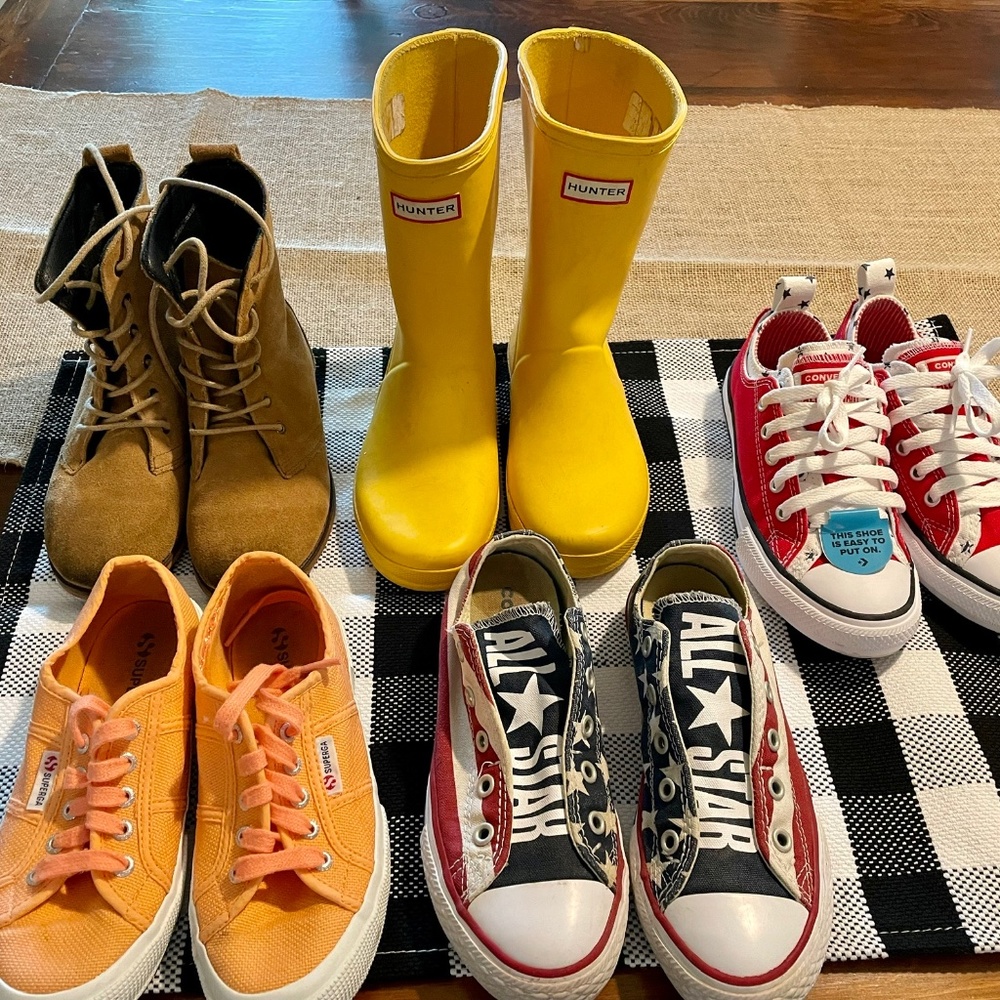 Girls lot of shoes